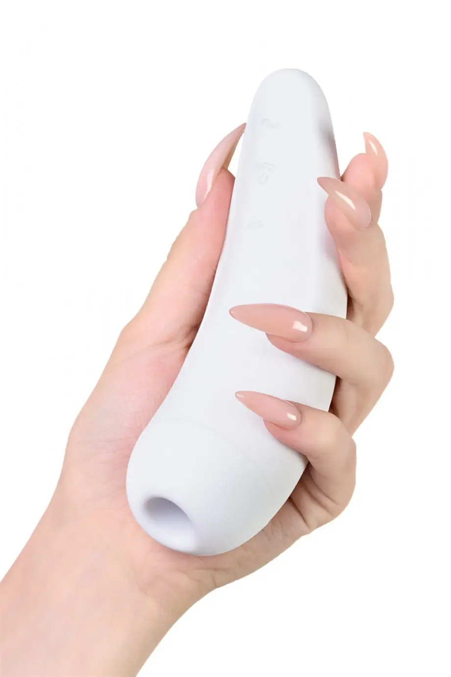 Вакуум-волновой стимулятор Satisfyer Curvy 2+, белый