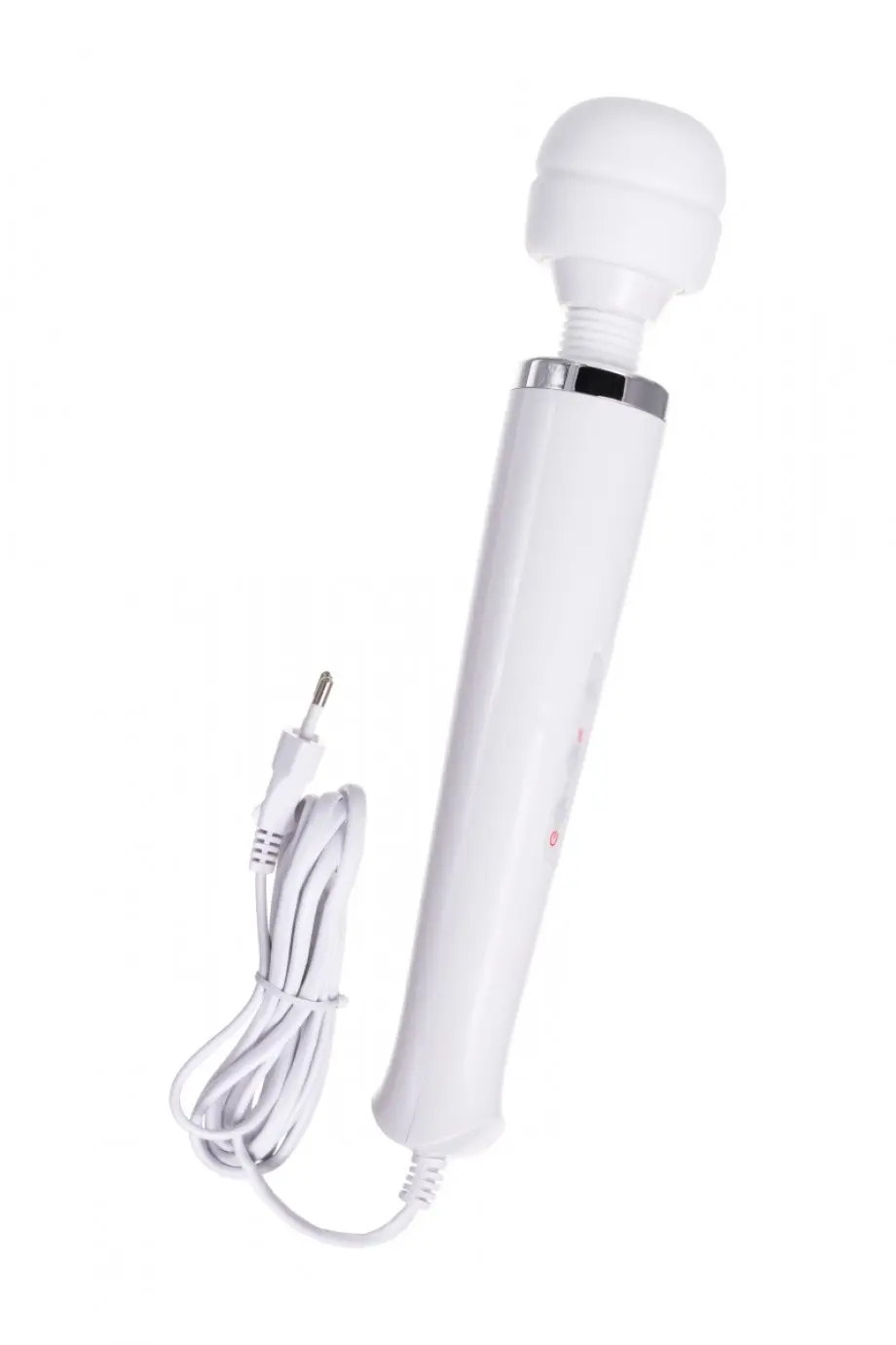 Вибромассажер Erotist Super massager, 8 режимов вибрации, силикон, белый, 32 см