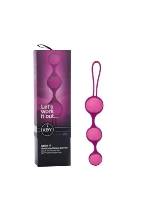 (3 шт.) Key by Jopen - Stella III - Raspberry Pink розовые