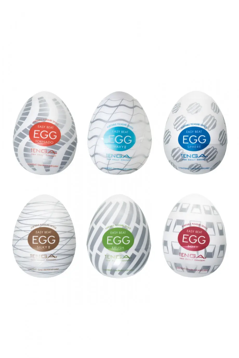 Набор TENGA EGG - III, 6 шт