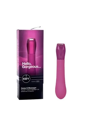 Вибратор Key by Jopen - Ceres G Spot - Raspberry Pink розовый