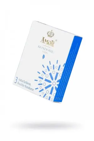 Презервативы AMOR Сверхтонкие (THIN), 3 шт