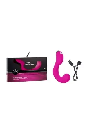 Вибратор для точки G Key by Jopen - Skye - Raspberry Pink розовый