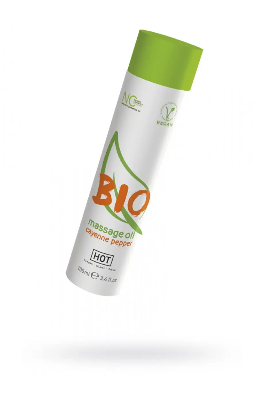 Массажное масло HOT BIO Massage oil cayenne pepper 100 мл.