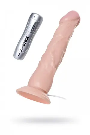 TOYFA RealStick Nude, вибрация, 22,5 см