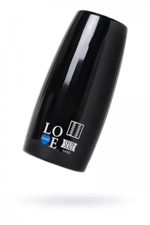 Мастурбатор Lovegame High pressure hard, TPE, чёрный, 15 см