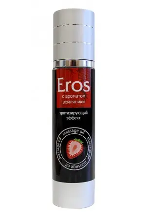 Масло массажное ''EROS''c ароматом земляники 95мл