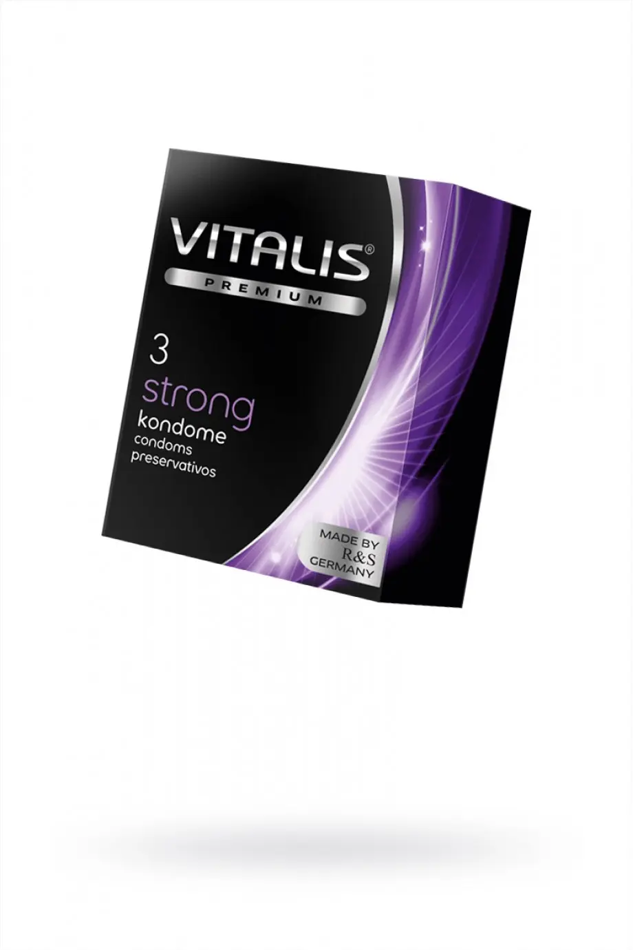 Презервативы VITALIS PREMIUM, 3 шт, strong - сверхпрочные, 53 мм