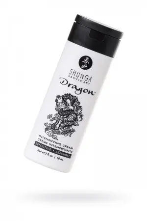 Усиливающий крем для пар Shunga Dragon Sensitive, эффект «ледяного огня», 60 мл