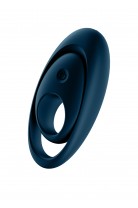 Эрекционное кольцо на пенис Satisfyer Glorious Duo, силикон, синий Эрекционное кольцо на пенис Satisfyer Glorious Duo, силикон, синий