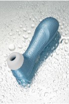 Вакуум-волновой стимулятор клитора Satisfyer Pro 2 Generation 2, силикон, голубой, 16,5 см