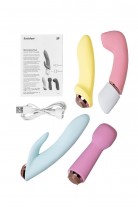 Набор вибраторов Satisfyer Marvelous Four, силикон, ассорти