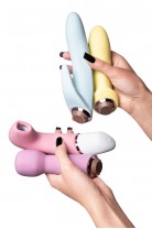 Набор вибраторов Satisfyer Marvelous Four, силикон, ассорти