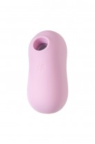 Вакуум-волновой бесконтактный стимулятор клитора Satisfyer Cotton Candy, силикон, фиолетовый, 8,6 см