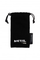 Анальная пробка TOYFA Metal, красный, турмалин, Ø 2,8 см
