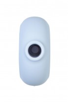 Вакуумный стимулятор клитора с вибрацией Satisfyer Pro To Go 3, голубой, 8,5 см