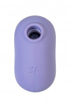 Вакуумный стимулятор клитора с вибрацией Satisfyer Pro To Go 2, фиолетовый, 8,5 см