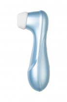 Вакуум-волновой стимулятор клитора Satisfyer Pro 2 Generation 2, силикон, голубой, 16,5 см