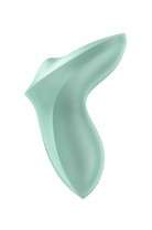 Вибратор с движущимся шариком Satisfyer Exciterrr, силикон, мятный