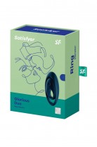 Эрекционное кольцо на пенис Satisfyer Glorious Duo, силикон, синий