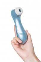 Вакуум-волновой стимулятор клитора Satisfyer Pro 2 Generation 2, силикон, голубой, 16,5 см
