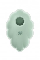 Вакуумный стимулятор клитора Satisfyer Cloud Dancer, силикон, мятный, 9 см
