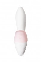 Вибратор Satisfyer Supernova, с вакуум-волновым стимулятором, силикон, белый, 16,9 см