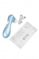 Вакуум-волновой стимулятор клитора Satisfyer Pro 2 Generation 2, силикон, голубой, 16,5 см