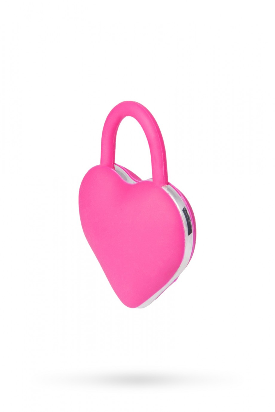 Вибромассажер в форме сердца для пар, розовый