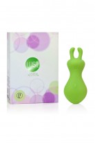Вибромассажер Lust L1, силикон, зеленый Вибромассажер Lust L1, силикон, зеленый