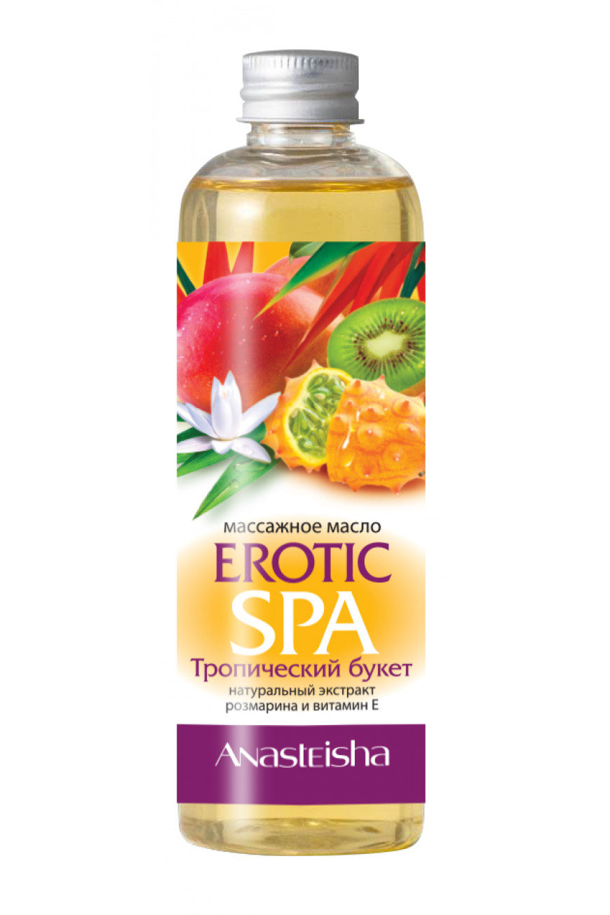 Массажное масло Erotic SPA Тропический букет 150мл
