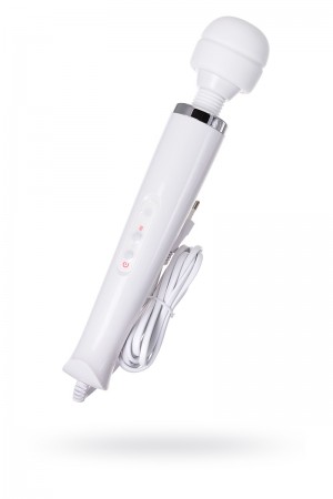 Вибромассажер Erotist Super massager, 8 режимов вибрации, силикон, белый, 32 см