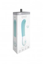 Вибратор OVO перезаряжаемый, голубой Вибратор OVO перезаряжаемый, голубой