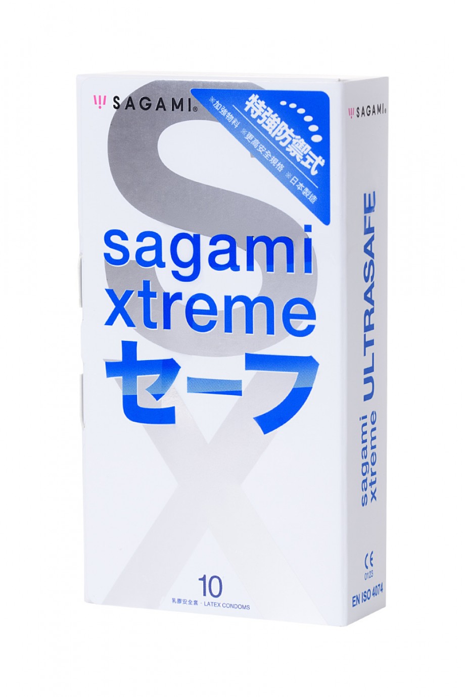 Презервативы латексные Sagami Xtreme Ultrasafe, 10 шт
