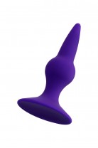 Анальная пробка ToDo by Toyfa Klapsy, силикон, фиолетовая, Ø 3 см