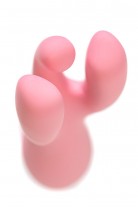 Вибростимулятор Satisfyer Threesome 3, силикон, розовый, 14 см