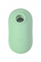 Вакуумный стимулятор клитора с вибрацией Satisfyer Pro To Go 2, мятный, 8,5 см