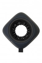 Вибромастурбатор нереалистичный Satisfyer Ring Stroker, силикон, чёрный, 9,1 см.