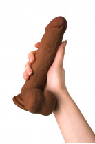 TOYFA RealStick Elite Mulatto, вибрация, 16 см