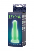 Анальная пробка Beyond by Toyfa Mortimer Glow, светящаяся в темноте