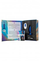 Анальная вибровтулка L`Eroina APP CLOSS с управлением от приложения и пульта, силикон, синий, 10,5 с