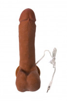 TOYFA RealStick Elite Mulatto, вибрация, 16 см