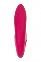 Вибратор Satisfyer Supernova, с вакуум-волновым стимулятором, силикон, красный, 16,9 см