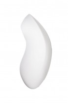 Вакуум-волновой стимулятор клитора с вибрацией Satisfyer Vulva Lover 2, силикон, белый, 11,9 см