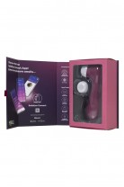 Вакуумный стимулятор клитора Satisfyer Pro 2 Generation 3, Connect App, бордовый, 16,4 см