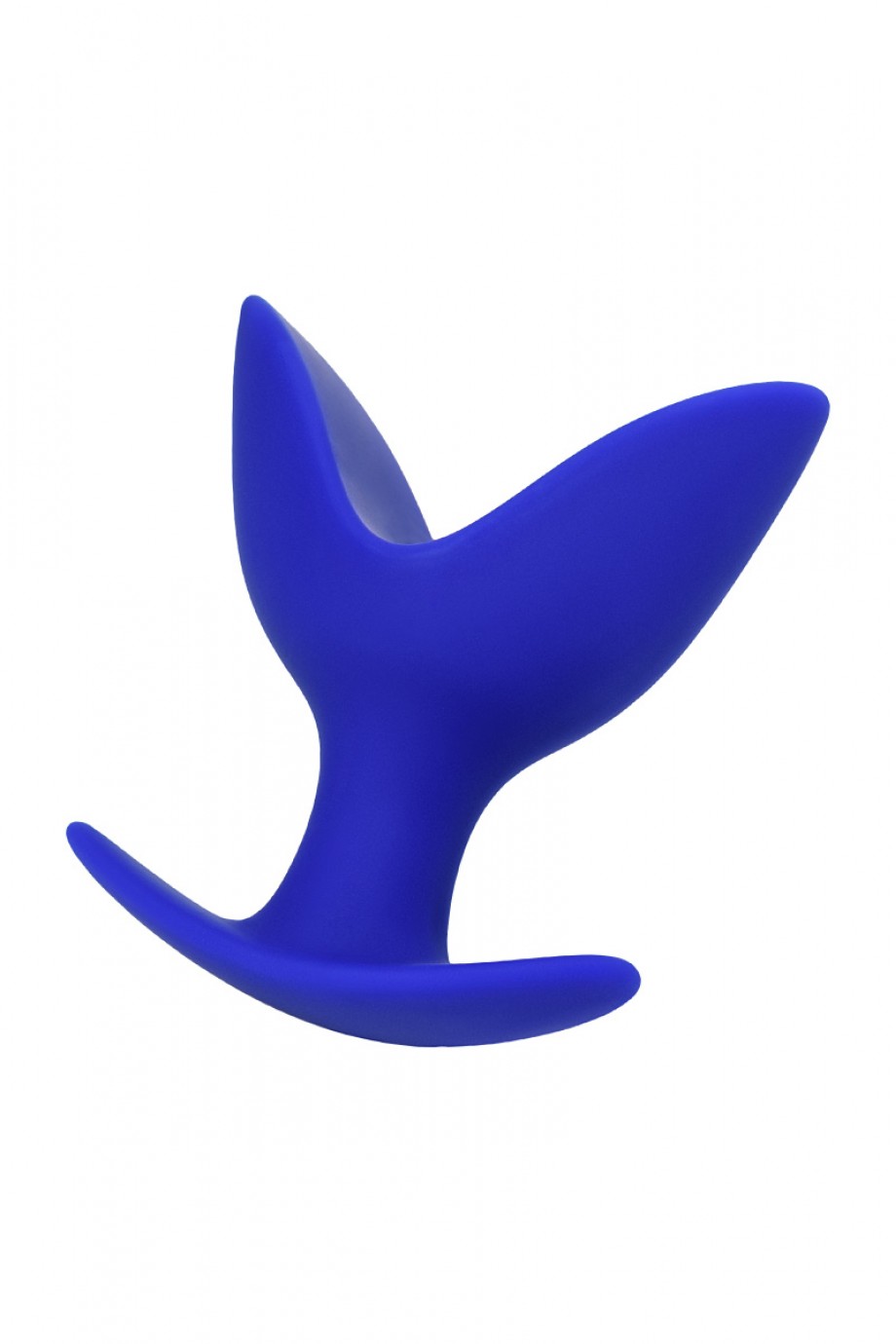 Анальная пробка ToDo by Toyfa Bloom, расширяющая, синяя, Ø 7 см