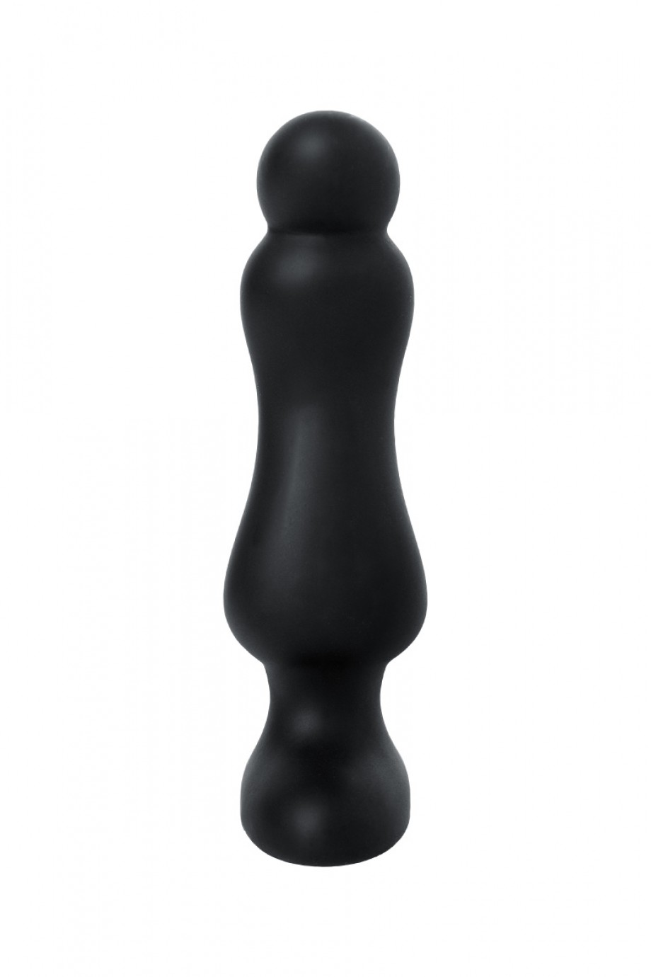 Анальная втулка Mike D-PENG, силикон, черный, 12,3 см