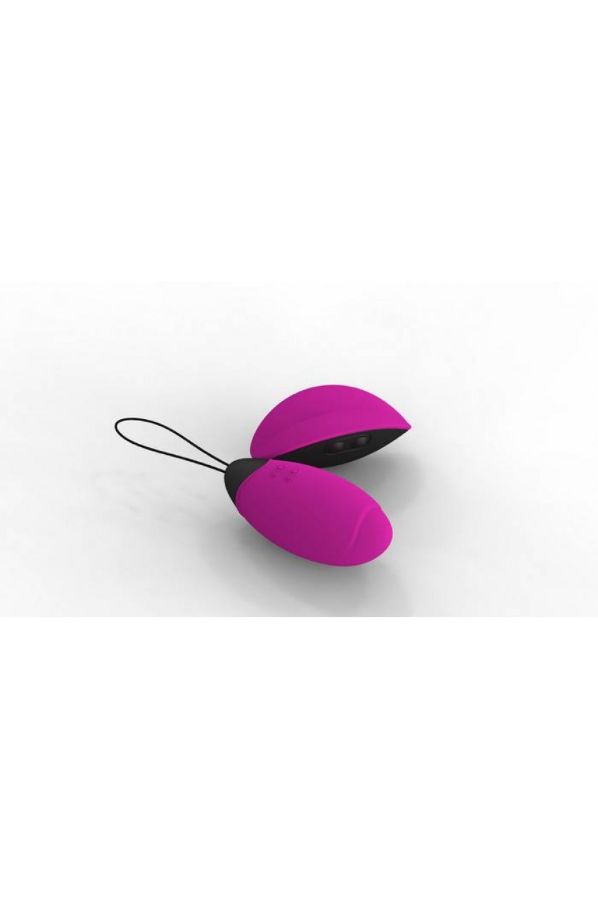 Виброяйцо Lilian розовое с дист. управлением 5 см Виброяйцо Lilian розовое с дист. управлением 5 см