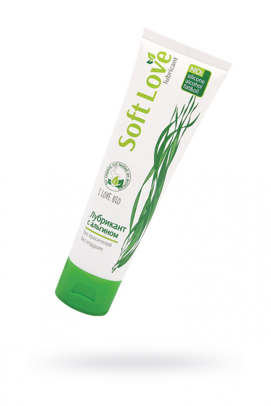 Гель-лубрикант «SOFT LOVE» с альгином, 100 г Гель-лубрикант «SOFT LOVE» с альгином, 100 г