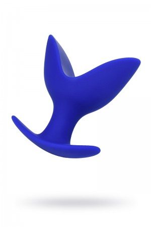 Анальная пробка ToDo by Toyfa Bloom, расширяющая, синяя, Ø 7 см